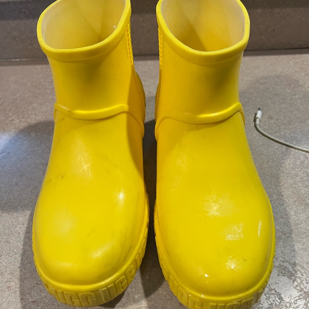 UGG Kids' Bright Yellow Waterproof Boots